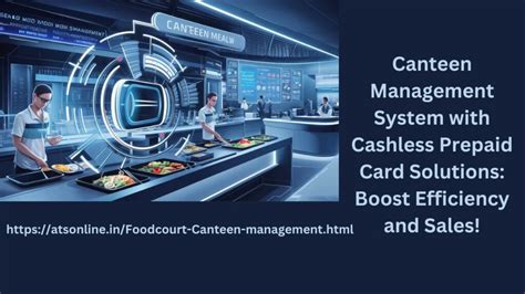 cashless canteen card system